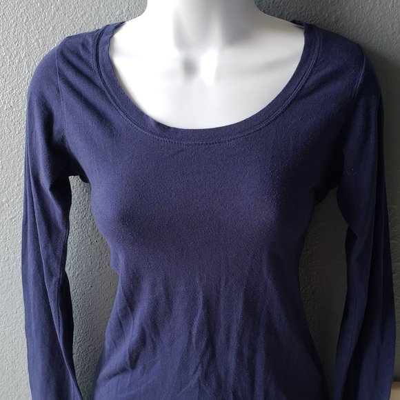 Navy Long Sleeve Shirt - Picture 1 of 2
